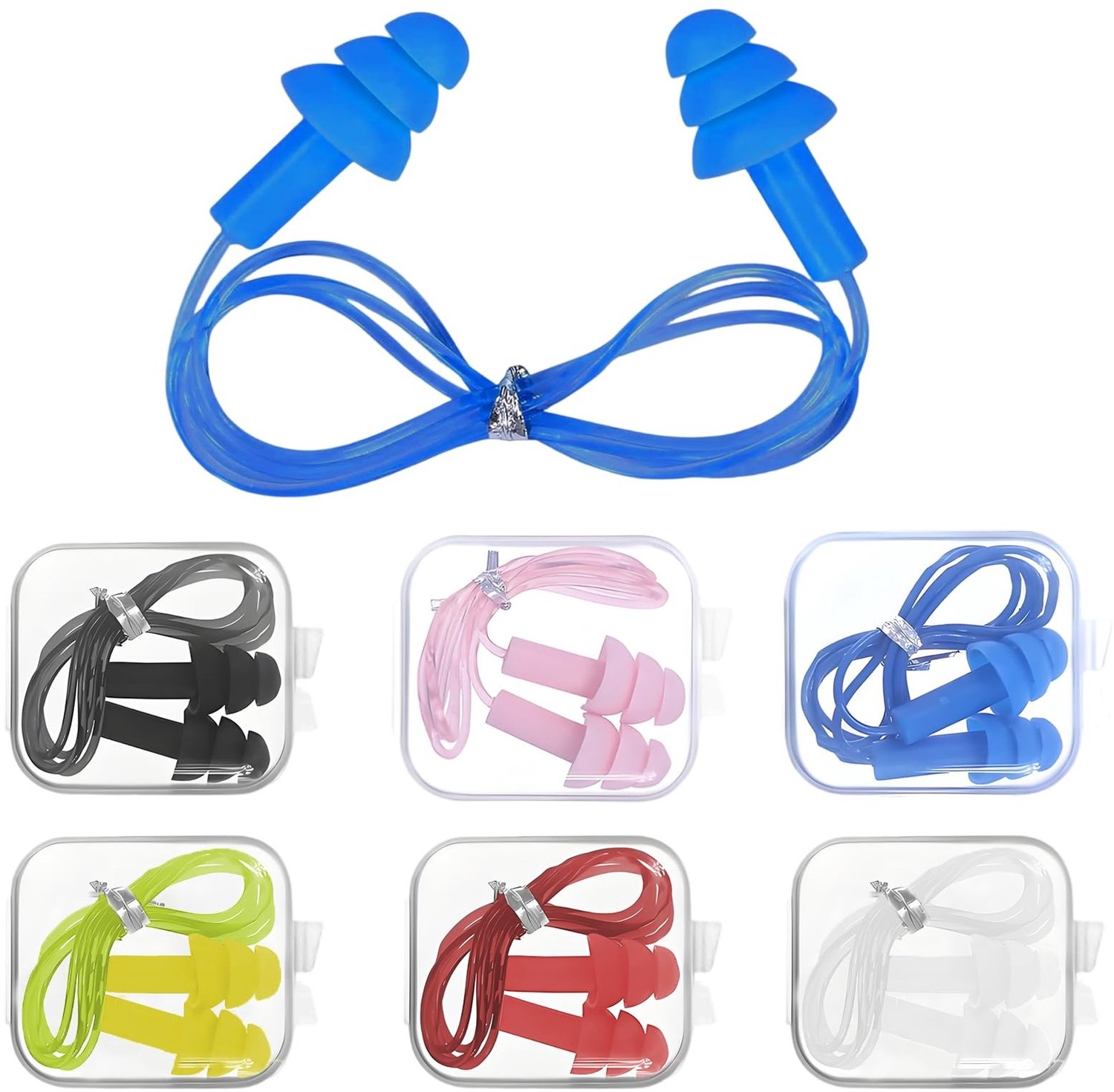 Duurzame Silicone Oordopjes met Geluidsonderdrukking