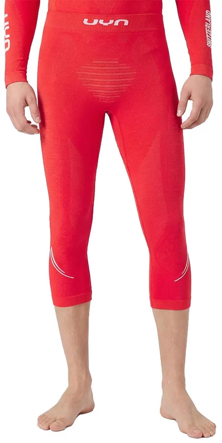 Uyn Natyon Biomorph 3/4 Basislaag Broek Rood S-M