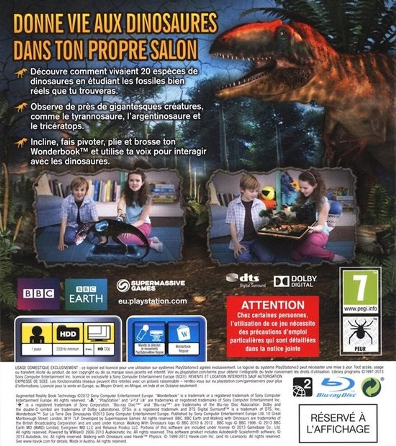 Dino Wonderboek - Interactief boek - Leren door te spelen - Augmented reality - 298 x 25 x 46 cm