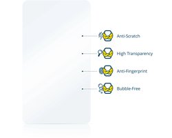 BROTECT - Screenprotector voor HP Chromebook x360 14c - Folie Beschermfolie transparant