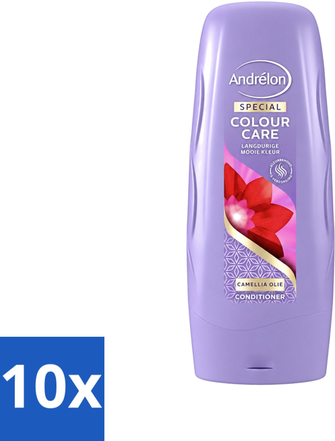 10 x Andrélon - Colour Care - Camellia Olie - Conditioner - Kleurbehoud - 300 ml - Voordeelverpakking - 10 stuks
