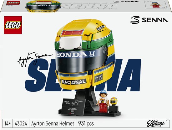 LEGO Editions 43024 bouwset met de racehelm van Senna