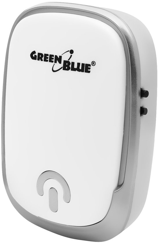 GreenBlue draadloze deurbel, 38 melodieën, 90 dB, wit, bereik tot 200 m, GB404 W — afbeelding 2
