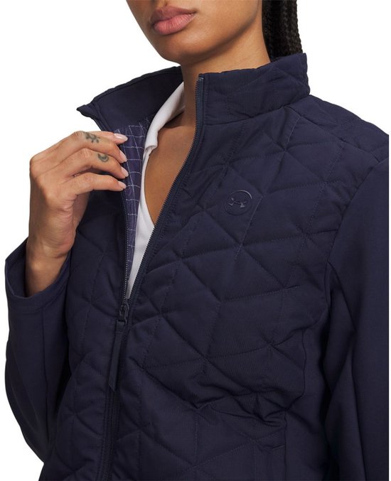 Under Armour Drive Pro Insulated Dames Golfjas Navy — afbeelding 2