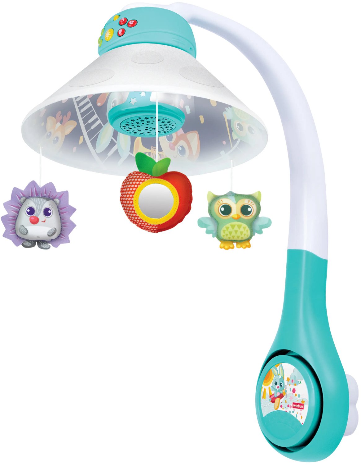 WINFUN 3-in-1 mobiel met nachtprojector