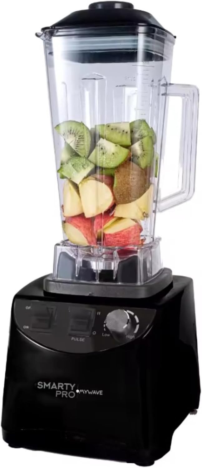 Professionele Blender - Zwart - 2 l - 1500 W Vermogen met 10 Snelheden - Voor Smoothies en Purees