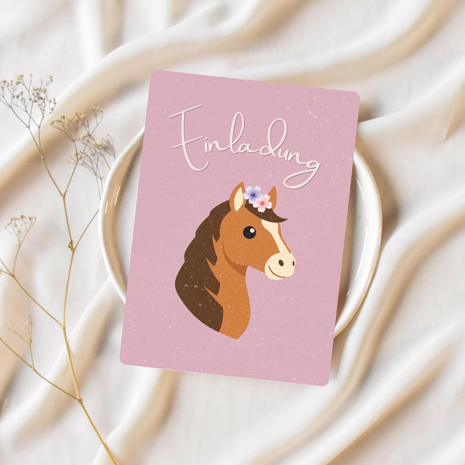 Kinderverjaardag Paard & Pony, 10 stuks