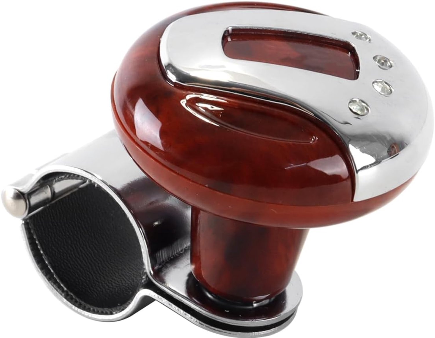 Auto stuurwiel spinner handvat - 360 graden roestvrij staal - stuurhulp knop - verminder stuurweerstand - ServiceTopper