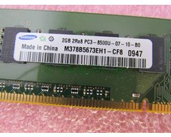 Samsung M378B5673EH1-CF8 - 2GB DDR3 1066MHz DIMM Desktop Geheugen - PC3-8500