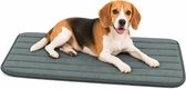 Hondenkussen – Hondenmand – Orthopedisch Xana Rechthoekig Groen M – 85,5x51cm – memory foam – comfortabel – perfect voor hondenbench