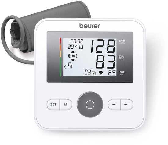 Beurer BM 27+ Bloeddrukmeter bovenarm – Klinisch gevalideerd – 5 Jaar garantie