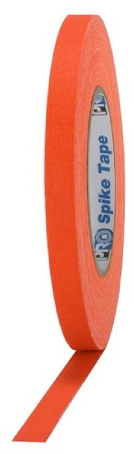 Pro Tapes Pro Spike Tape 12mm x 41m Fluor Oranje