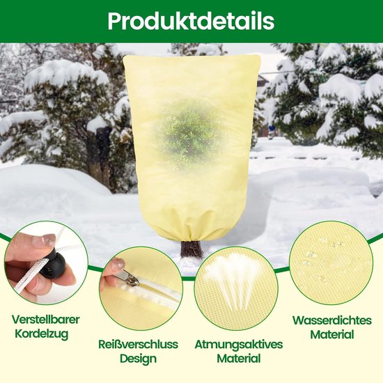 Winterbescherming voor planten, 200-240 cm — afbeelding 4