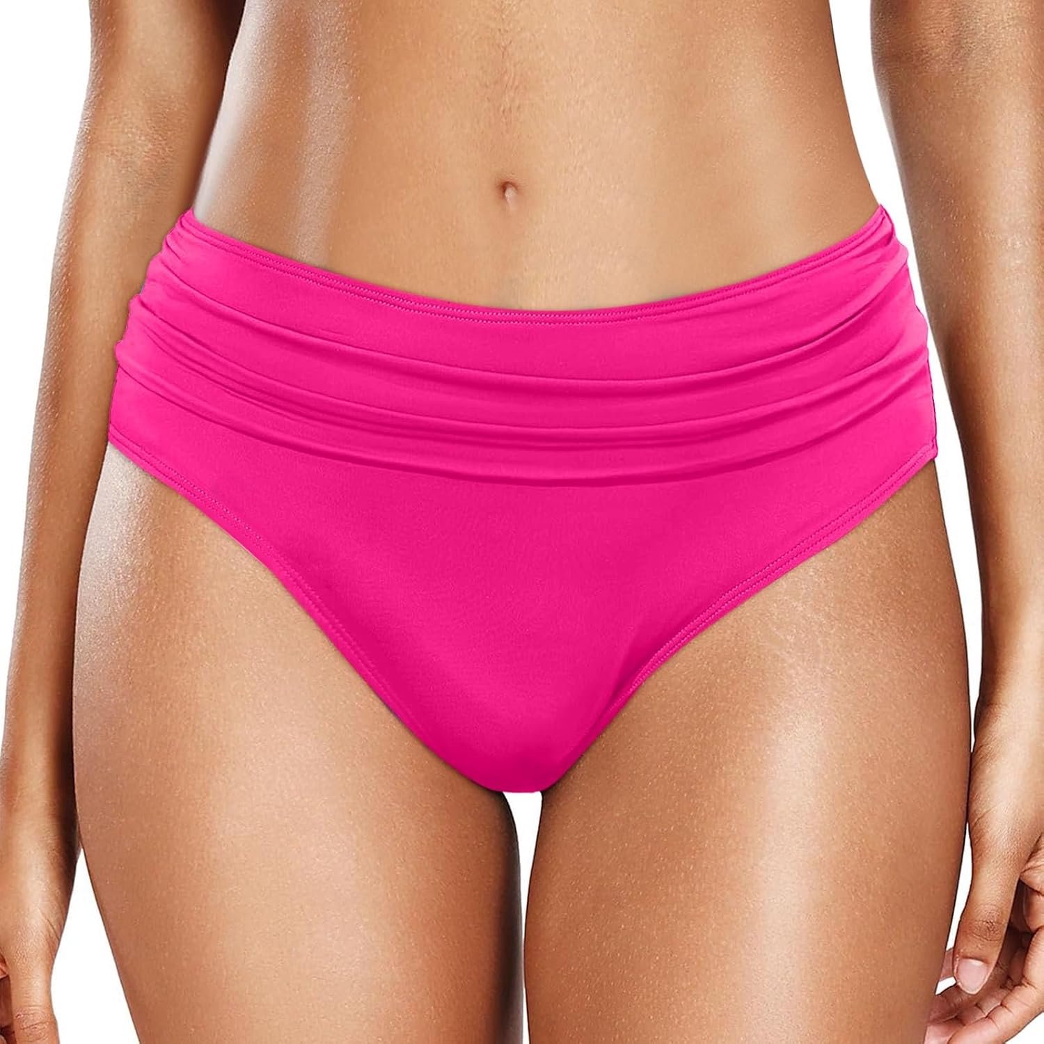 Bikini broek met hoge taille
