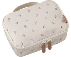 Fresk Kleine Koeltas Kind 2.5 L– Lunchtas Meisjes – Thermische Lunch Koeltas - Met Bestekvak - Waterafstotende Lunchtas - Ecru - Berries