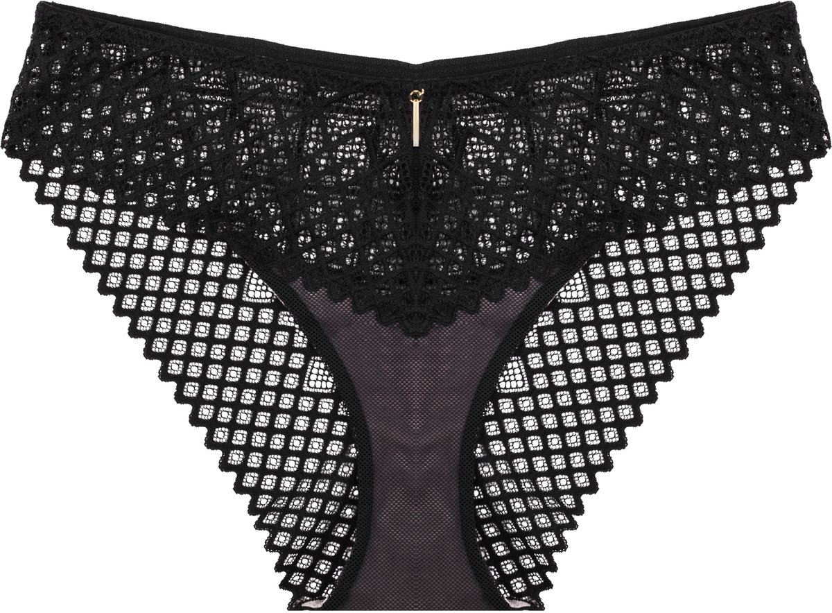 ESOTIQ Innocent - Damesonderbroek - Zwart - Geometrisch patroon - Corrigerend