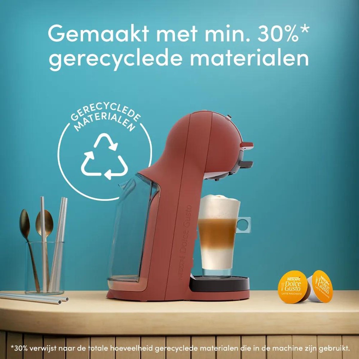 Krups NESCAFÉ Dolce Gusto Mini Me 2 KP1435 - Koffiecupmachine - 15 bar - Warme en koude dranken - Red Brick thumbnail 3