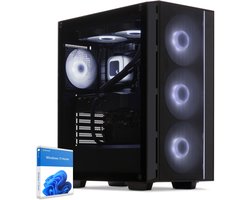 Sedatech Expert Gaming PC Waterkoeling ATX • AMD Ryzen 5 7500F 6x 3.7GHz • Radeon RX 9070 XT • 32Gb DDR5 • 2Tb SSD M.2 • WiFi • Bluetooth, USB C • Windows 11 • Desktop computer