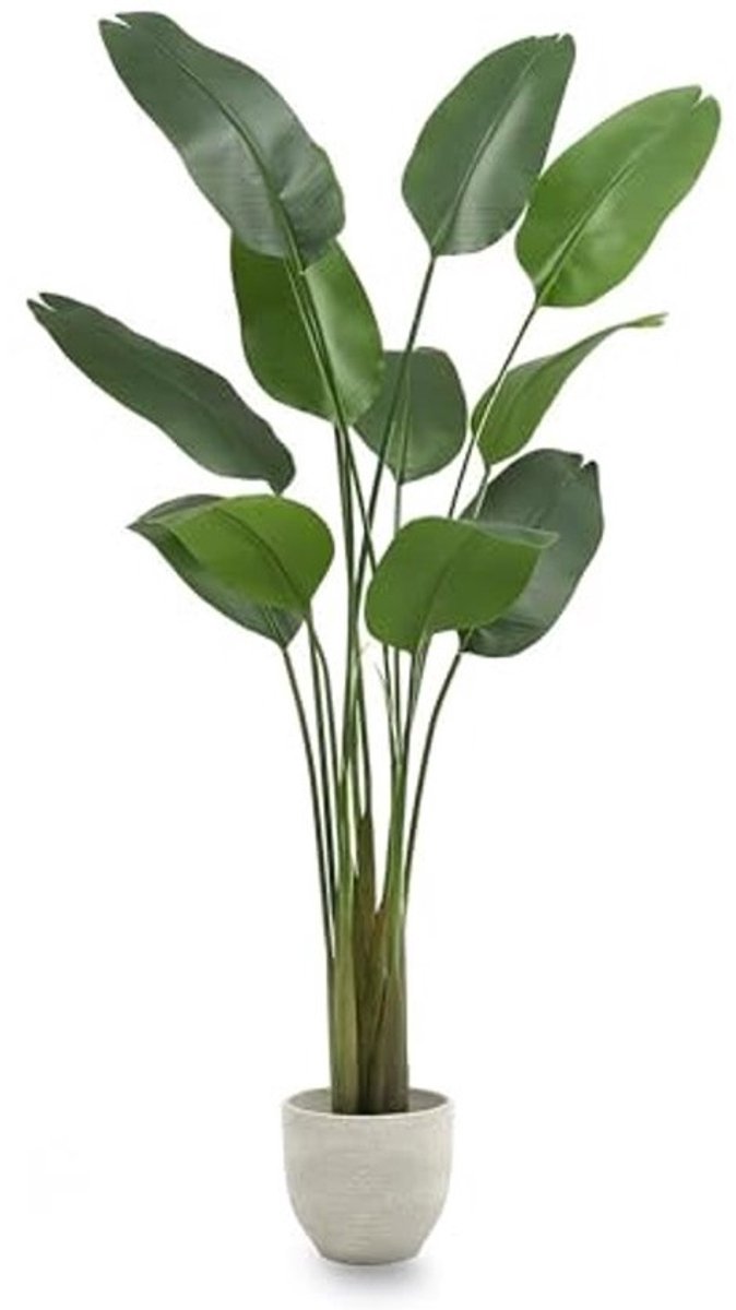 Decoratieve Kunstplanten - Paradijsvogel - Tropische Plant voor Binnen en Buiten - 210 x 115 cm