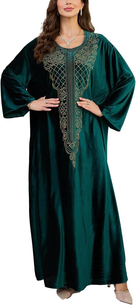 Side Split Turkse Kaftans Ruime Nachtjapon Strand Kaftan Jurken Bikini Badpak Cover Ups