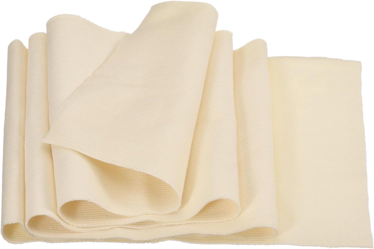 Elastische manchetten geribbelde randen voor het naaien van katoenen stof gebreide geribbelde stretchband, [voor manchetten, tailleband, kraag] - beige