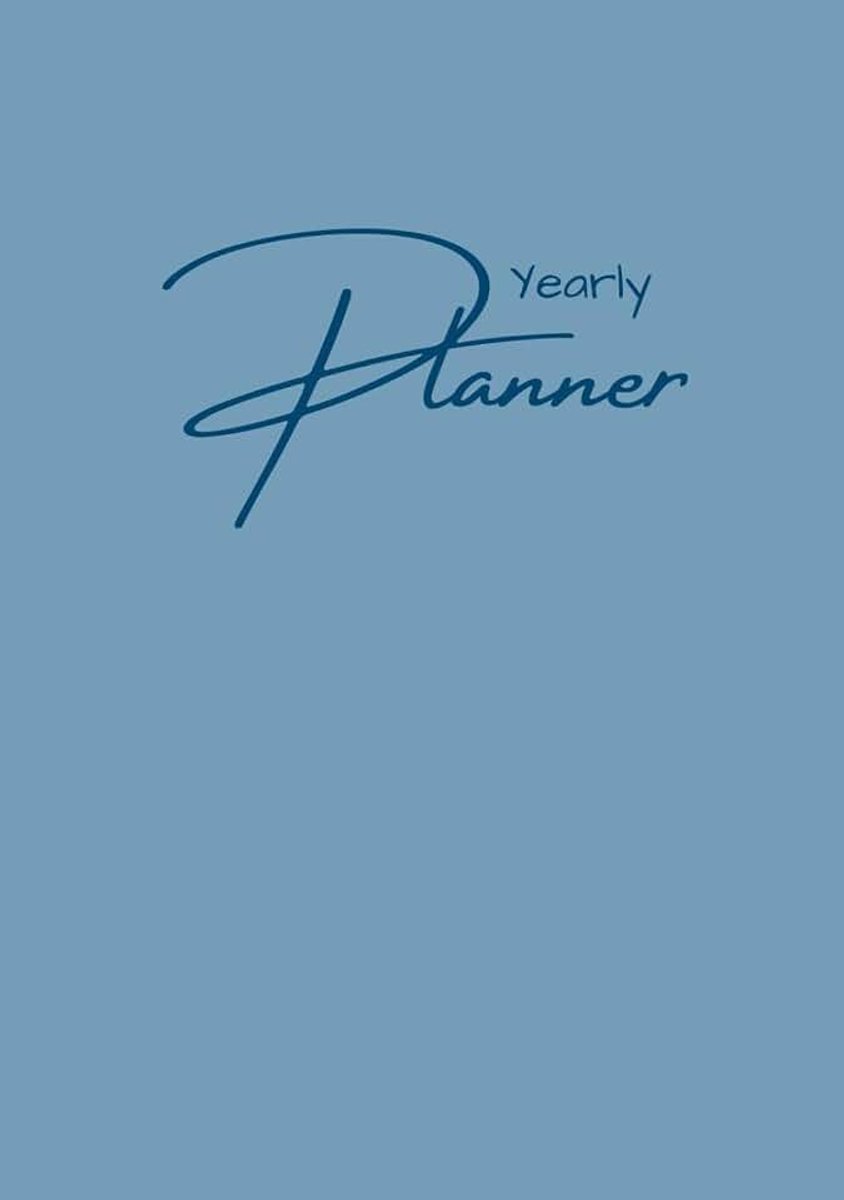 Yearly planner, Well-being journal, Goals tracker, Daily organiser, Gratitude journal: With space for monthly and weekly reflection: 759fb8