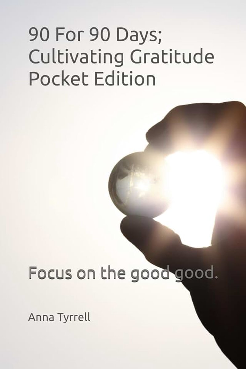 Pocket Edition: 90 day pocket size gratitude workbook designed to conveniently take on the go in our busy day to day lives. Focus on the good good.