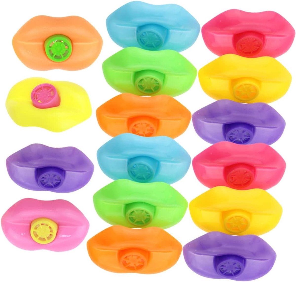 Set van 20 Sportfluiten voor Kinderen, Muzikale Speelgoedfluit, Buiten Speelset, Leuke Lipfluit, Kindergeschenken, Actieve Spellen