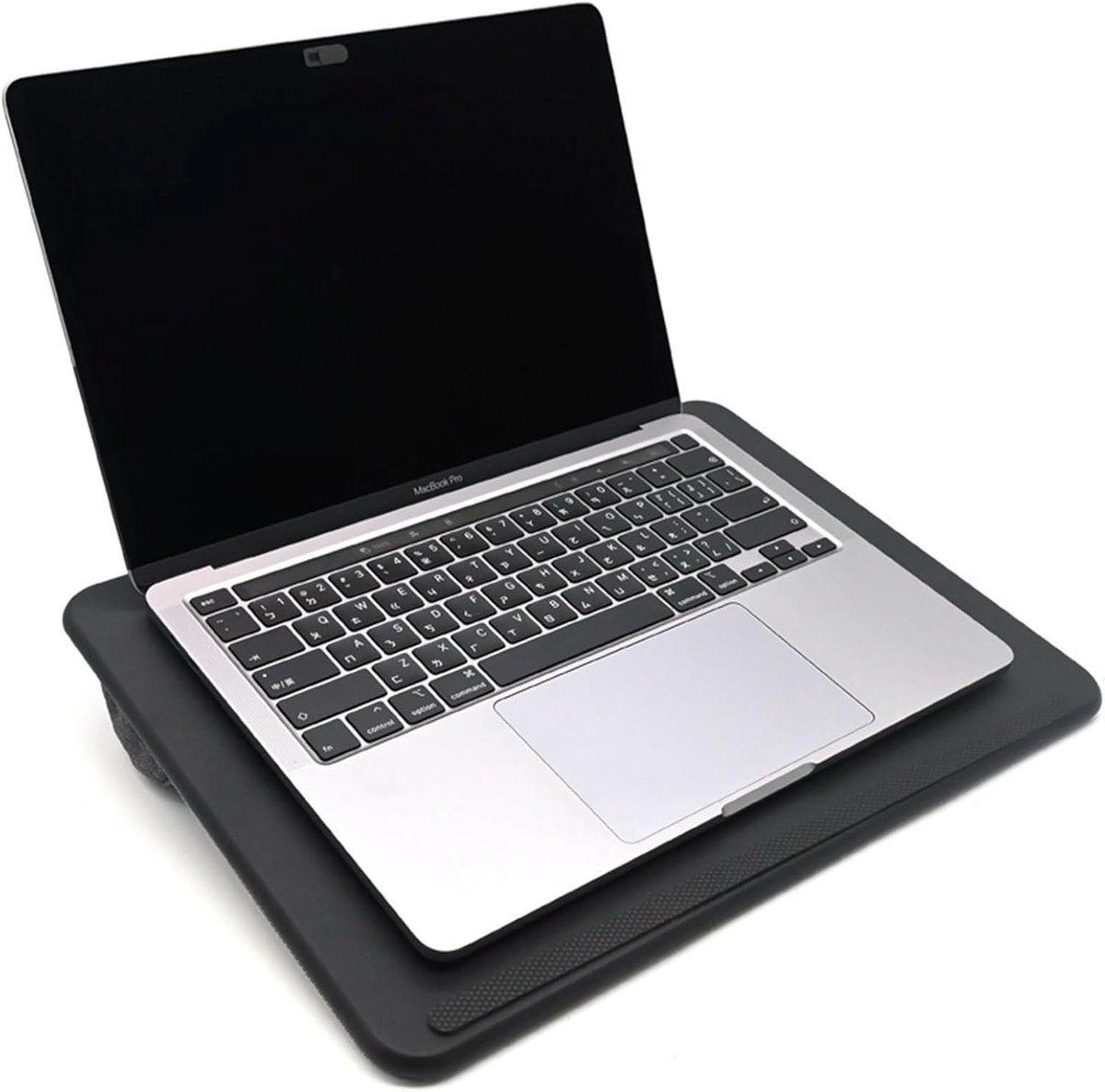 Laptoplade met zacht kussen, polssteun, dubbelzijdig gebruik, laptopbedlade Geweldig voor lezen, schrijven, notebook gebruiken, thuiswerken, Lapdesk Fit tot 14 inch laptop, PU.
