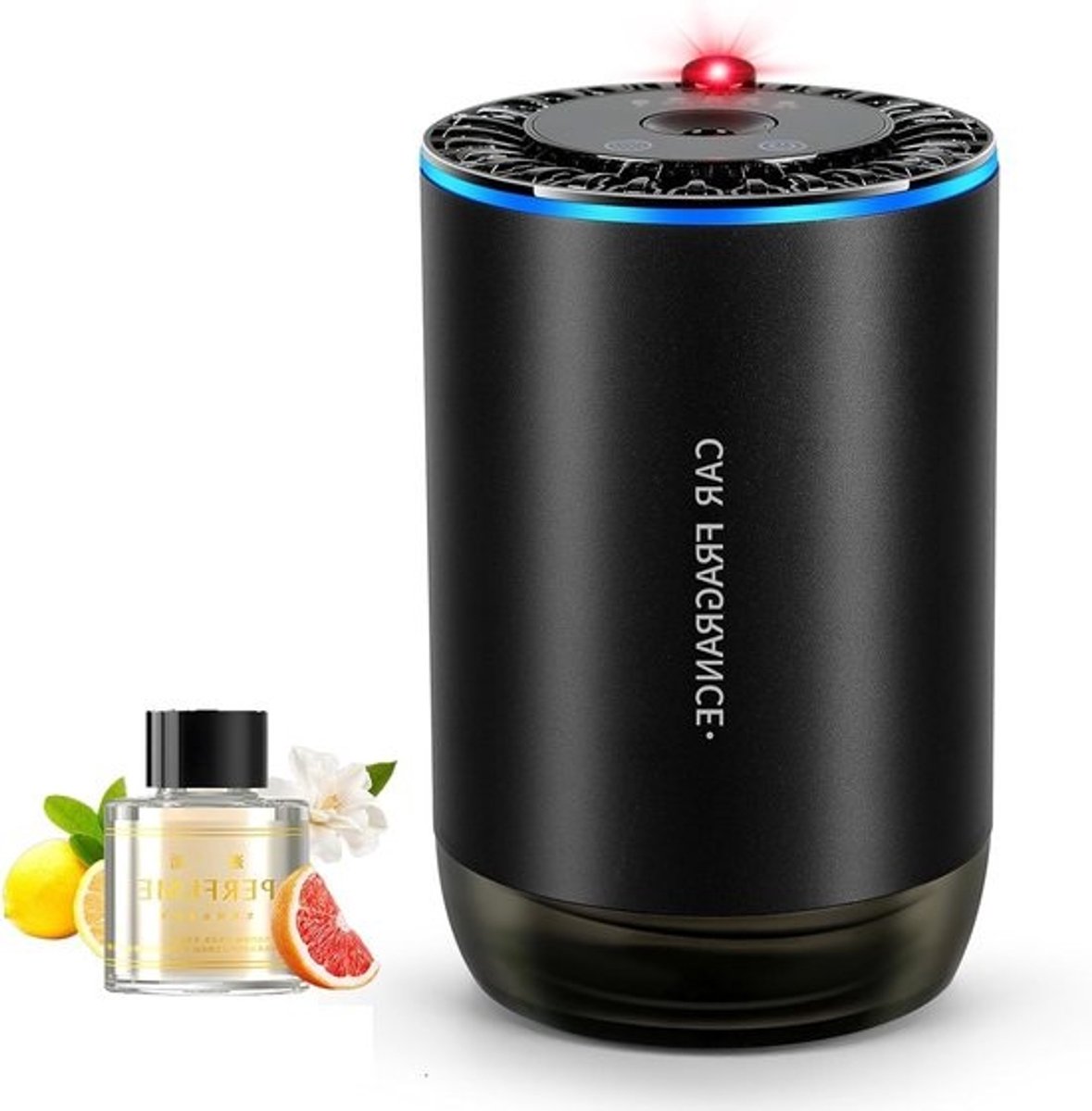 Intelligente autoluchtverfrisser met aromatherapie en sterrenhemelprojectie - USB-minidiffuser voor huis en kantoor