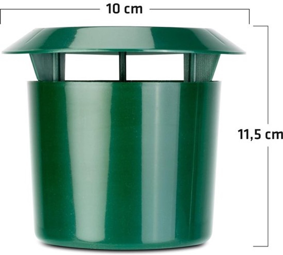 Slakkenbescherming - Set van 12 Slakkenvallen | Biologische slakkenbestrijding voor de tuin | Milieuvriendelijk en hygiënisch | Slakkenafstotend