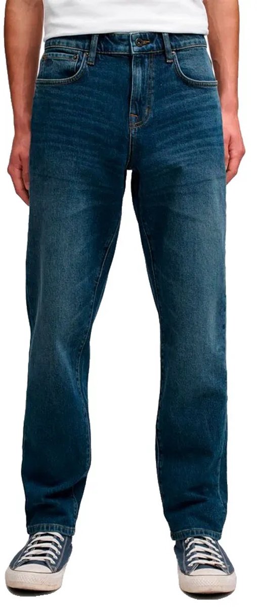 Superdry Tapered Spijkerbroek 30 32 Man Ranch Vintage Indigo