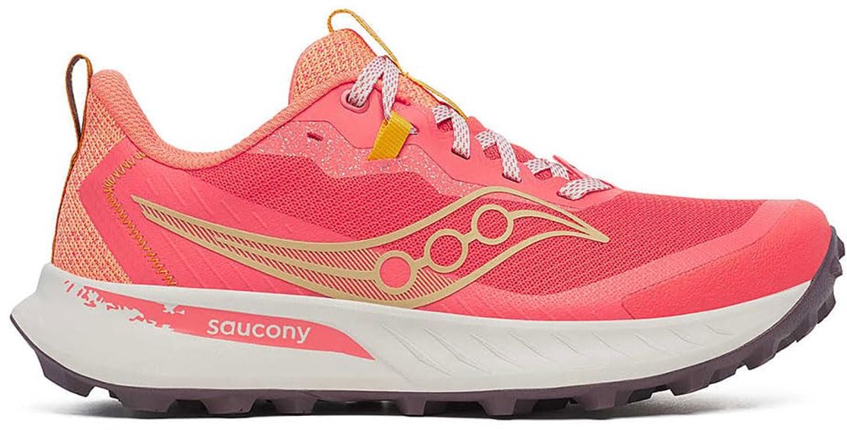Saucony Peregrine 15 Trail Hardloopschoen Roze