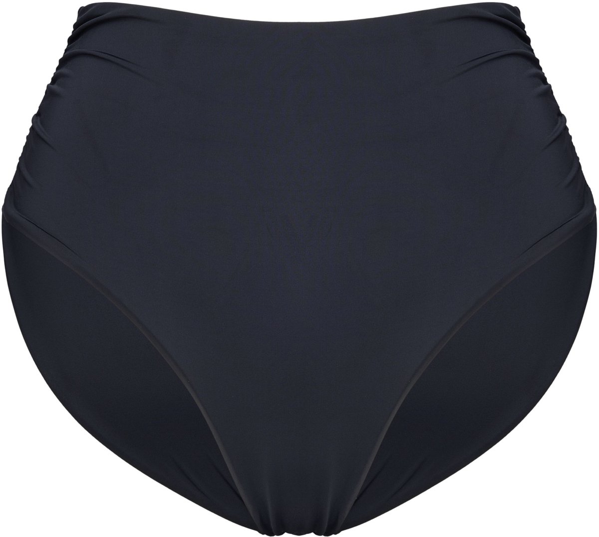 ESOTIQ Base10 - Bikinibroekje - Hoge taille - Effen - Zwart