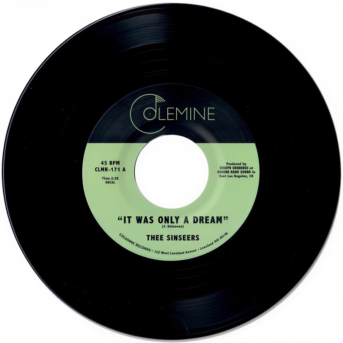 Sinseers - It Was Only A Dream (7" Single)