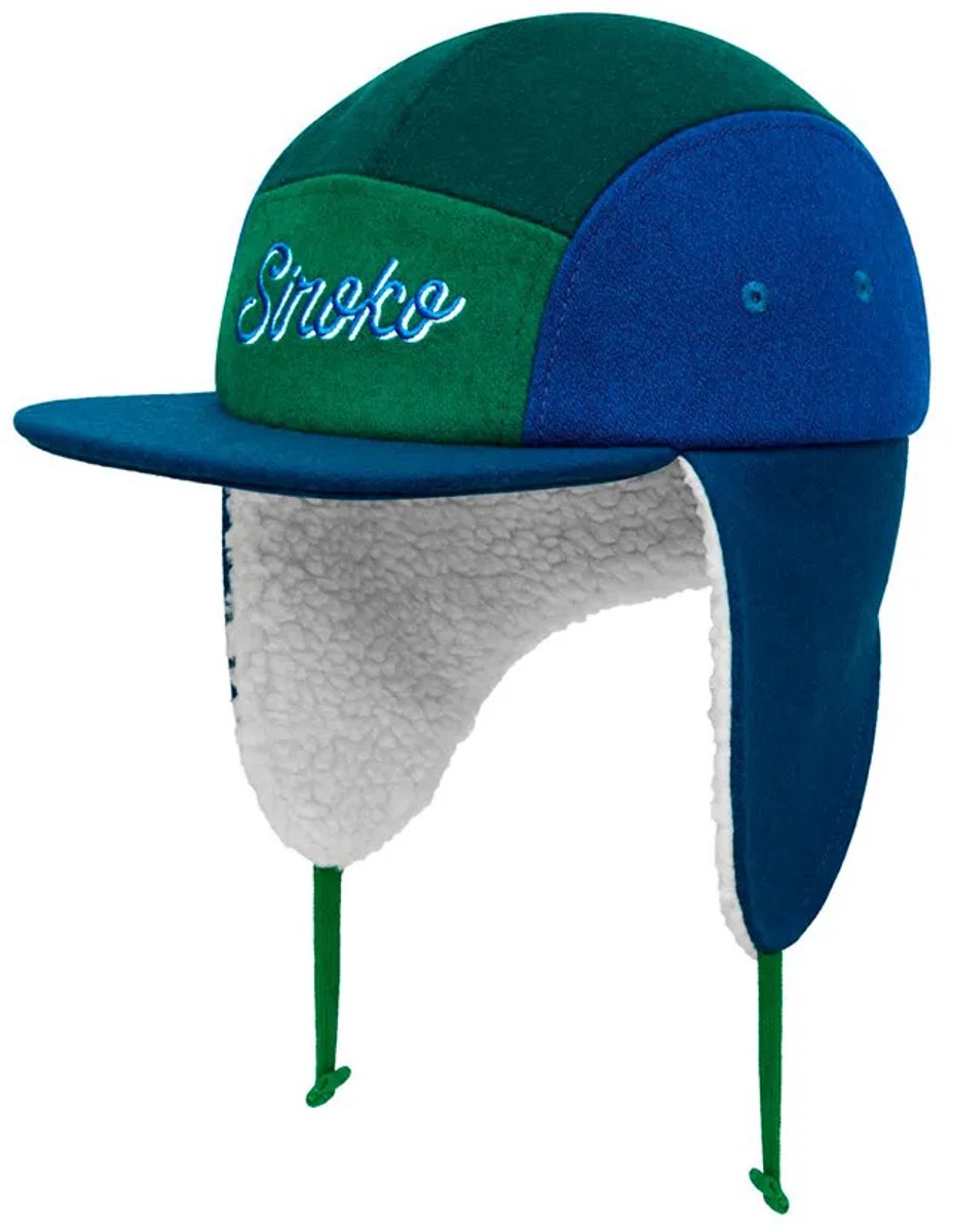 Siroko Flyer Muts Groen,Blauw Man