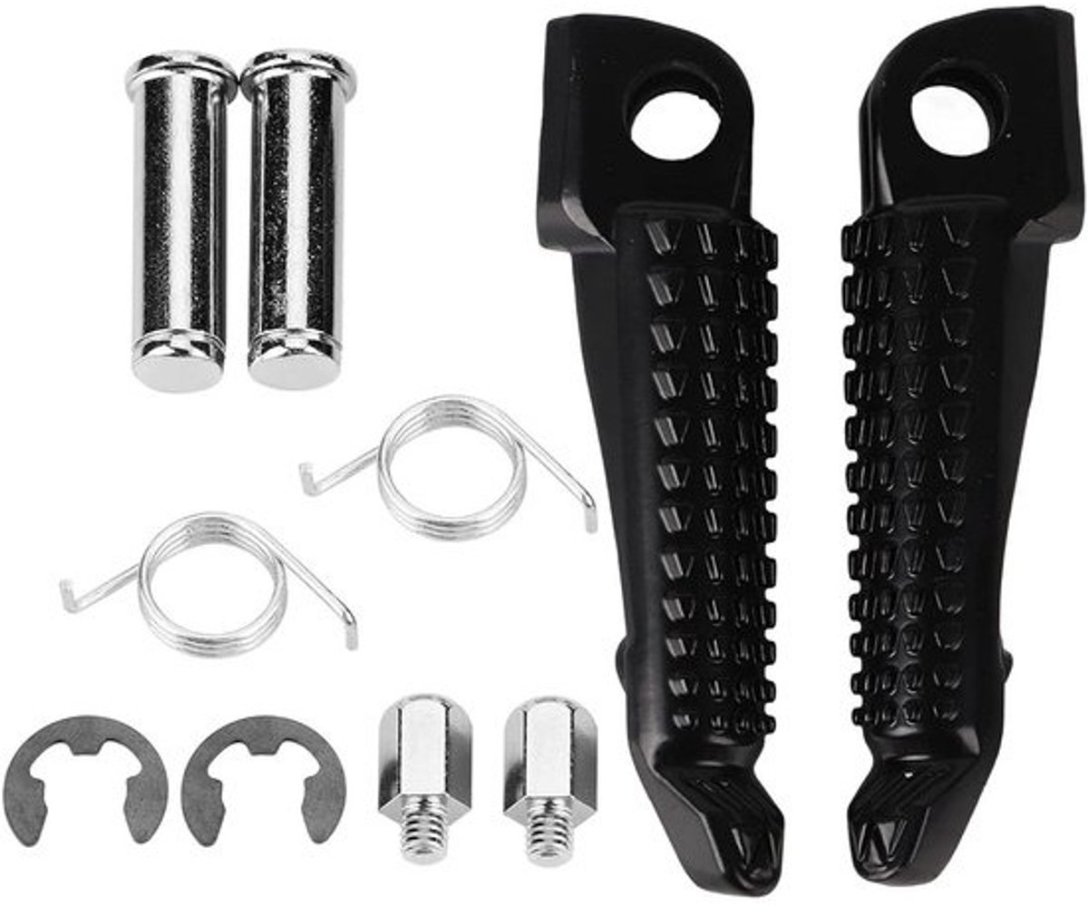 Aluminium voorste voetsteunen voor motorfiets - Voor ZX-6R ZX-7R ZX-9R ZX-10R ZX-12R Z1000 - Duurzaam en lichtgewicht - Comfortabel rijden