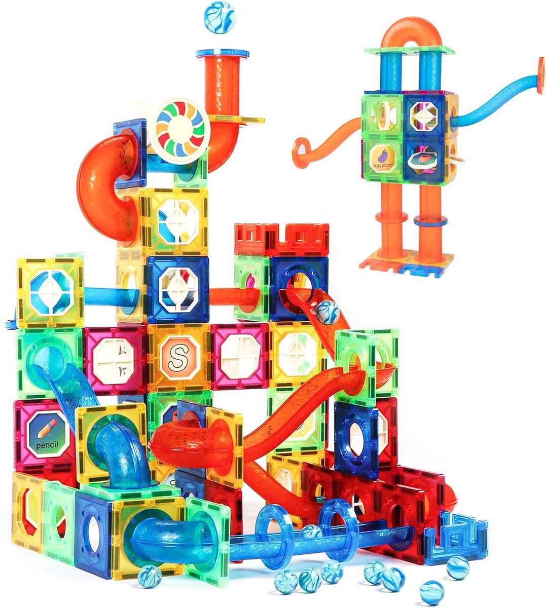 Magnetische bouwstenen voor kinderen