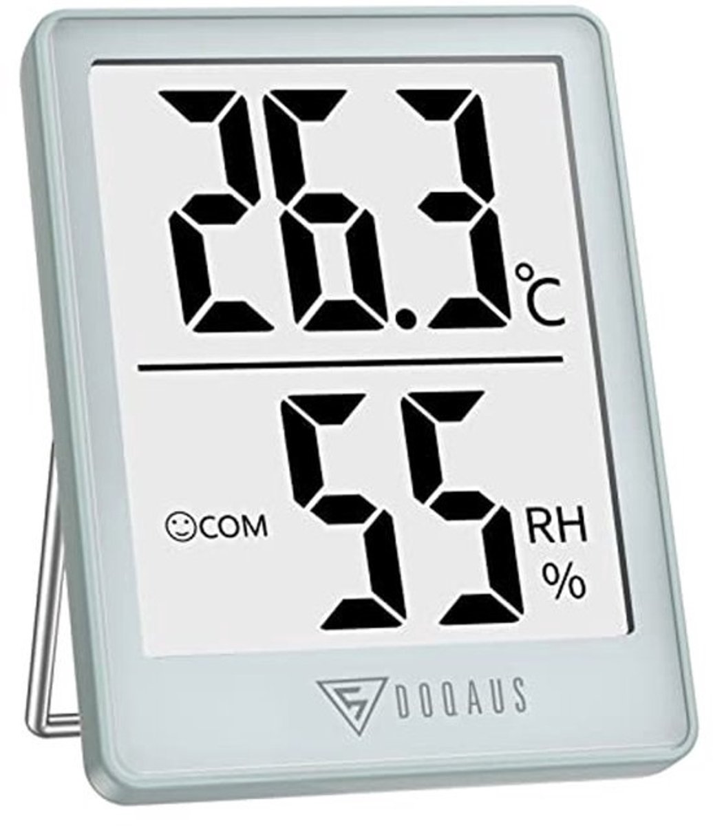 Digitale Thermo-Hygrometer Binnen Thermometer en Hygrometer voor Temperatuur en Luchtvochtigheid