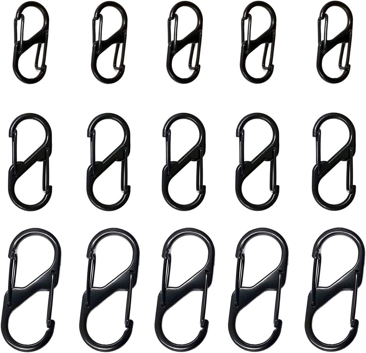 Ritssluiting (zwart-15 stuks)