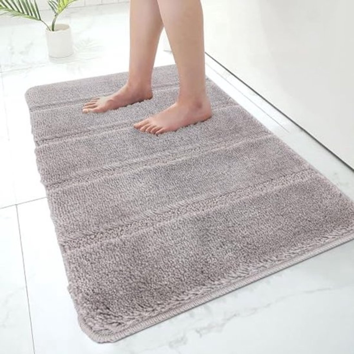 Antislip Badmat 50 x 80 cm - Superabsorberend en Wasbaar Microvezel