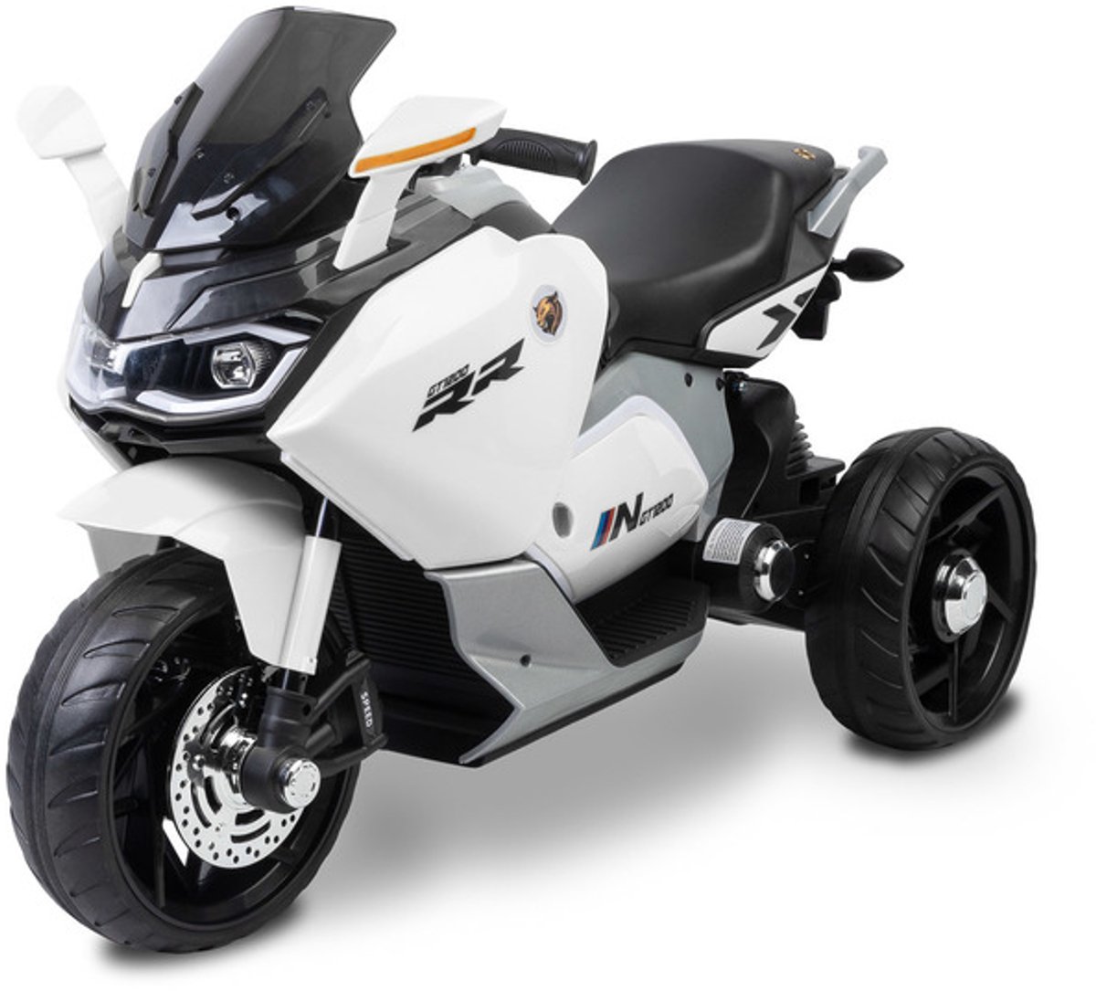 TOYZ elektrische driewieler kindermotor 12V wit - Kinder-ATV