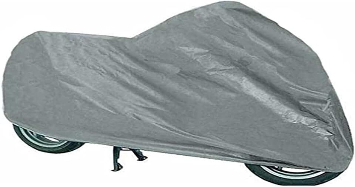 Afdekzeil voor motorfiets, waterdicht, bescherming voor fiets, scooter, stofdicht, regen, variabel, medium