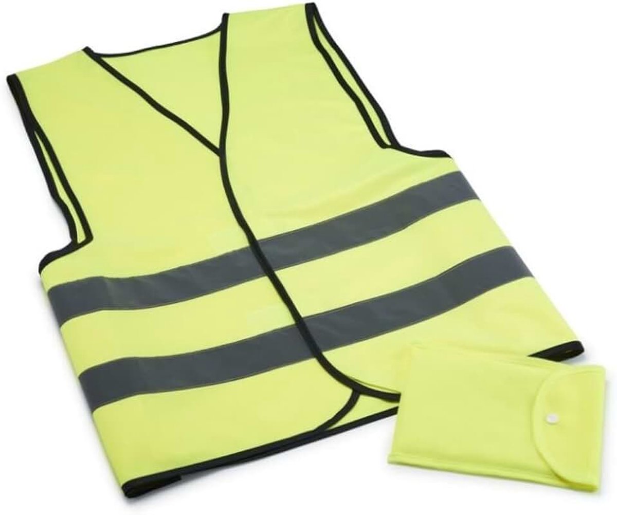 Veiligheidsvest DIN EN 471, signaalgeel