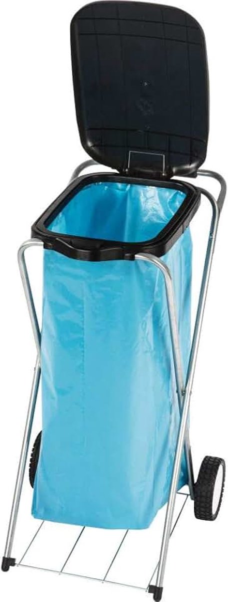 1x120 l Fahrb. mit Deckel schw.