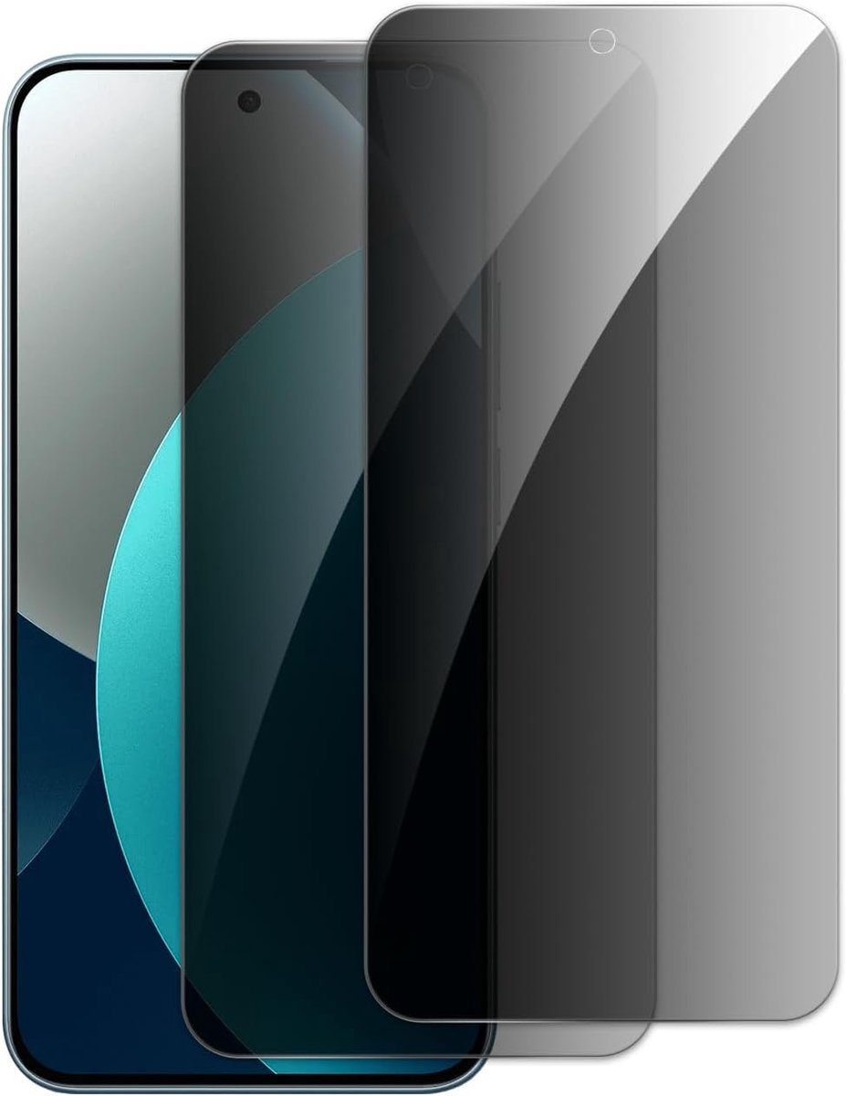Displaybeschermfolie voor Xiaomi Redmi Note 15 Pro 5G, displaybeschermfolie van gehard glas, anti-spy-film, hardheidsgraad 9H, anti-vingerafdruk, luchtbelvrij, ultra-resistent, kristalhelder