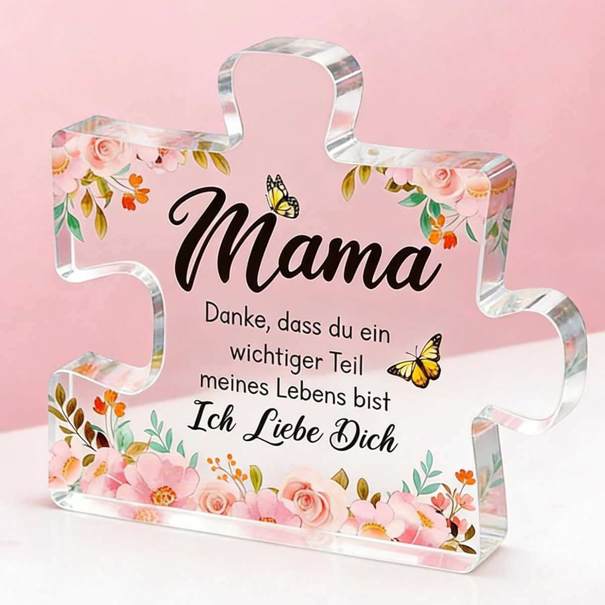 Cadeaus voor mama oma moeders, acryl standaard, woondecoratie met spreuk Moederdag en cadeaus voor moeders