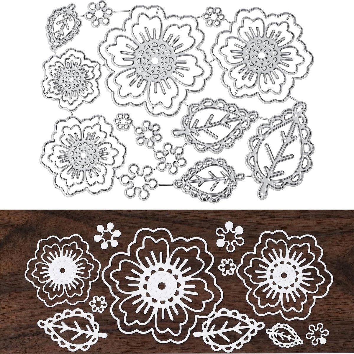 3D Rose Flower Die Cuts, Kaarten Maken DIY Scrapbooking