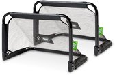 EXIT Pico Voetbaldoeltjes Set van 2 - Mini Voetbaldoel 90x60cm - Voetbal Goal voor Kinderen - Opvouwbaar, Binnen en Buiten