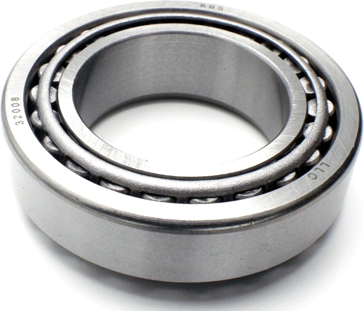 Conische rollagers 32008, 40 x 68 x 19 mm, zeer sterke precisielagers voor axiale en radiale belastingen, DIN 720, ISO 355, duurzaam en hittebestendig